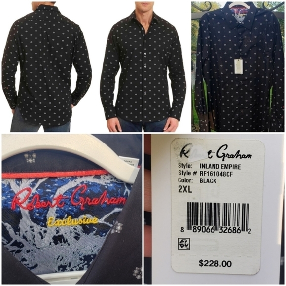 Robert Graham Exclusive Inland Empire Flip Cuff Shirt - Picture 2 of 6